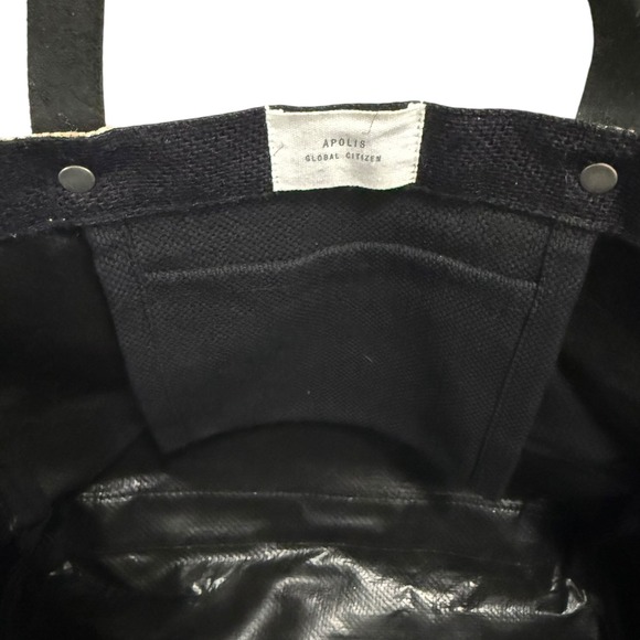 Apolis Black Crossbody Tote SoFi Stadium City of Champions Lunch Bag 11"x9.5" - Picture 5 of 8